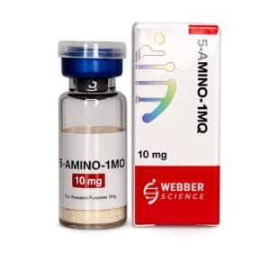 5-Amino-1MQ 10mg WebberScience research compound vial and box