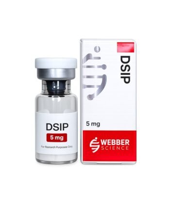 DSIP 5mg WebberScience research peptide vial and box