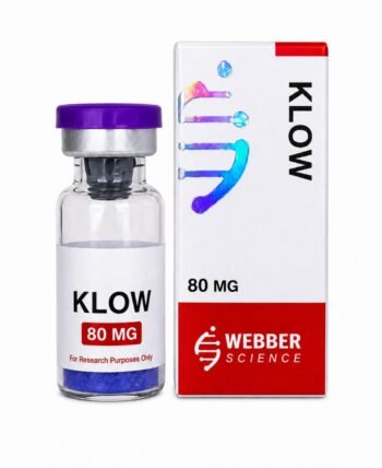KLOW 80mg Webber Science research blend vial KLOW 80mg Webber Science research blend vial