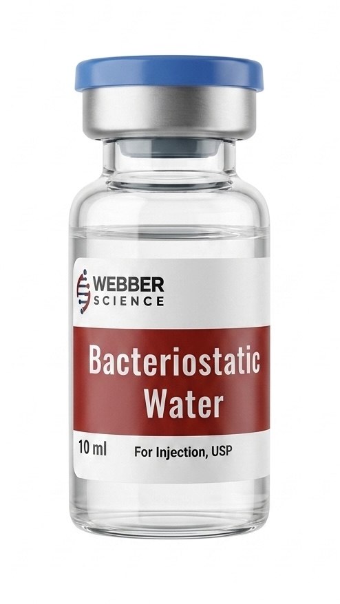 Webber Science Bacteriostatic Water 10ml vial