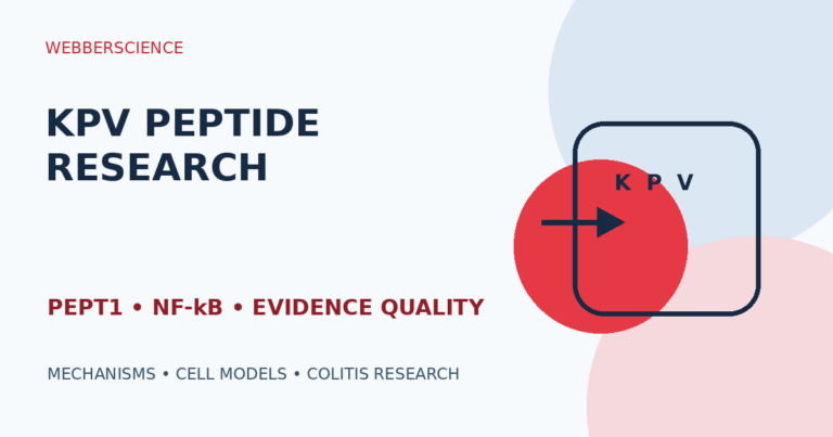 KPV peptide research mechanisms and evidence illustration